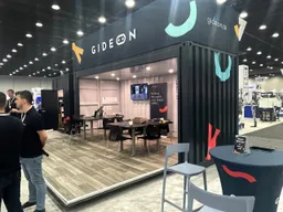 60x50 Island booth design by Exhibit Potential